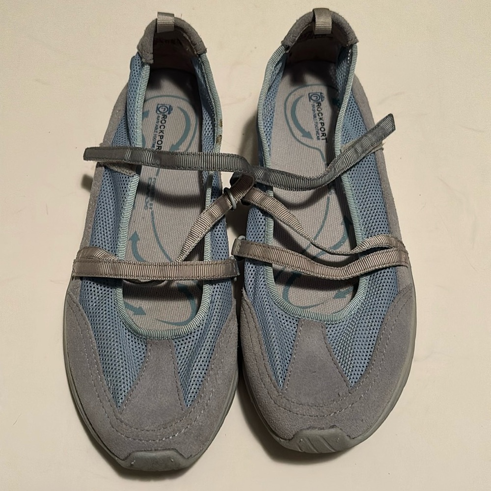 Rockport Casual Blue Walking Shoe Size 7